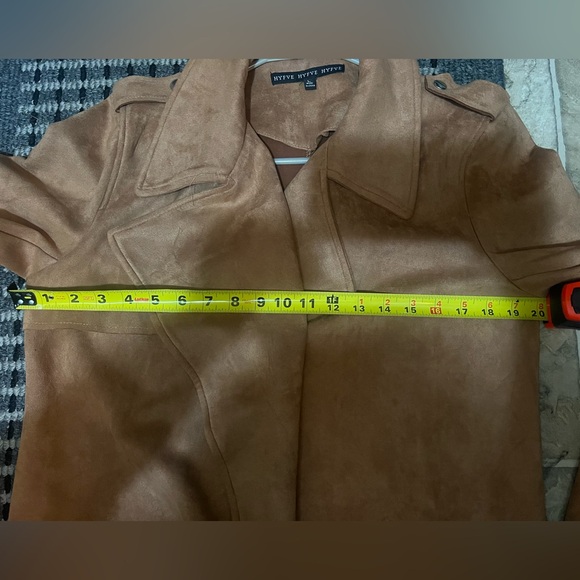 HYFVE Suede Jacket Trench - Picture 4 of 5